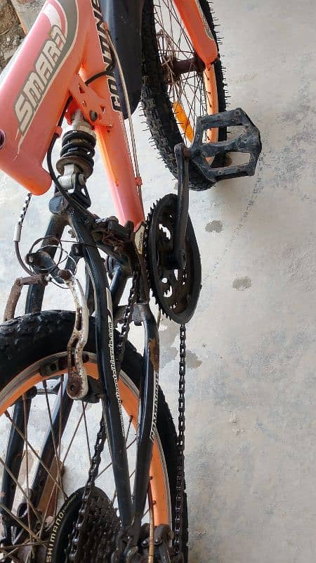 best condition dono tyre new hn gher wali cycle hai 13