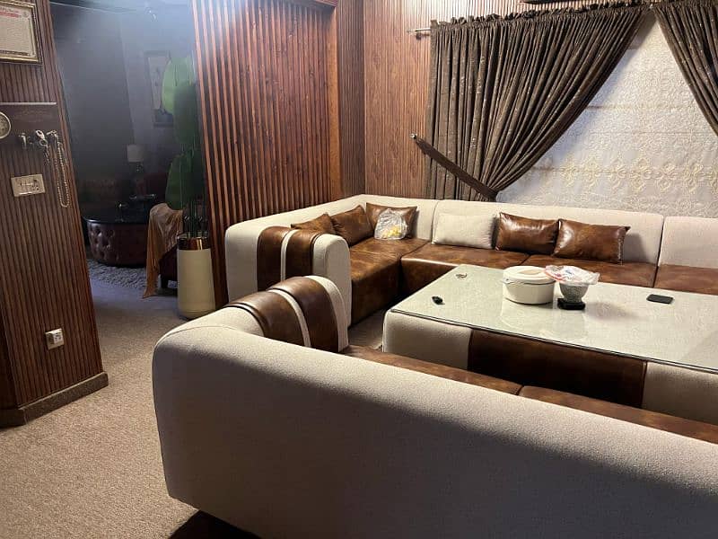 13 seater L shape sofa 0