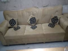 sofa set 3 seater and with table urgent sale