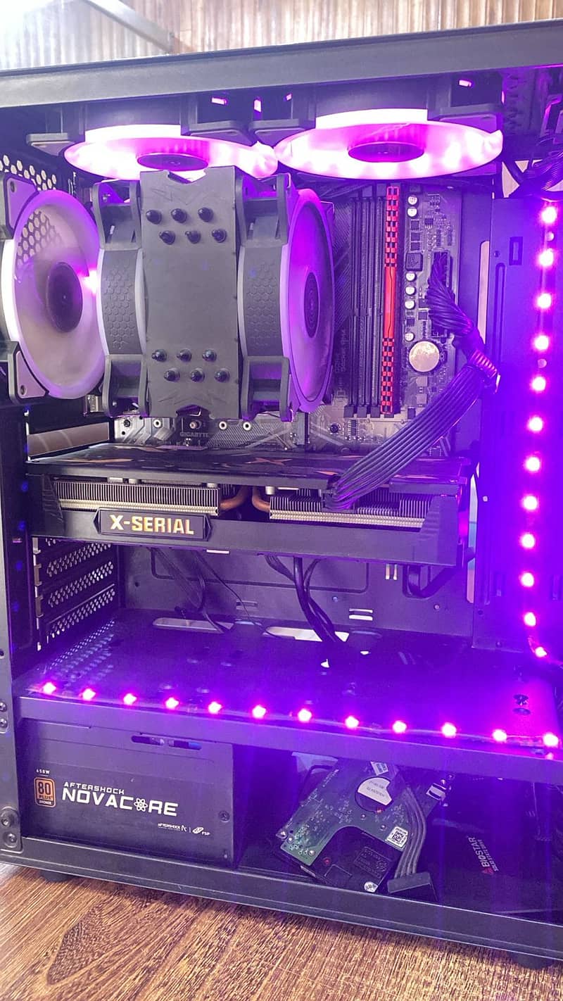 Ryzen 5 3600 Gaming Pc Side Panel Glass Without Gpu (Graphic Card) 1