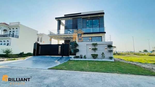 10 Marla Brand New Modern House For Sale in Phase 7 Near Fairways Commercial & DHA Raya Club 3