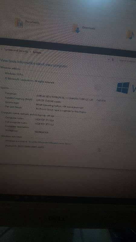 All in one amd a6 24 inches hy 500 gb ssd lagi hy 2