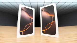 Apple iPhone 16 Pro Max 256GB PTA Approved (Box Pack) Brand New