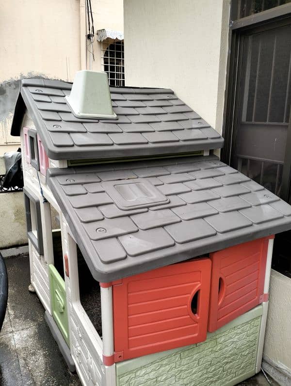 Large High Quality Imported Swings Slides & Kids House 5