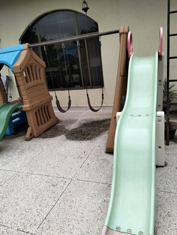Large High Quality Imported Swings Slides & Kids House 6