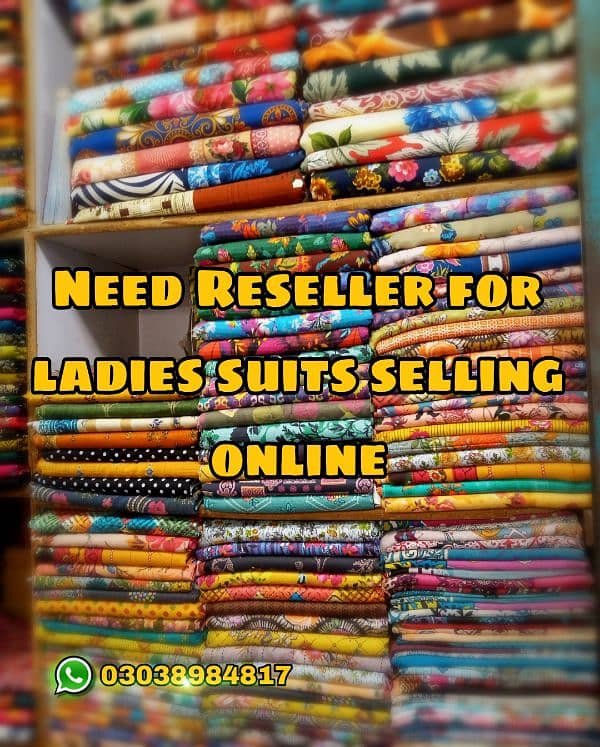 we need resellers for online work 0