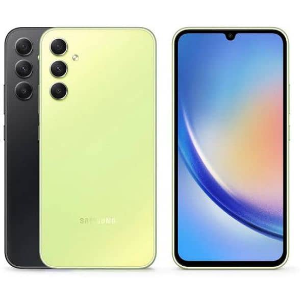 Samsung galaxy A34 5g 8.256 green colour 10by10 2