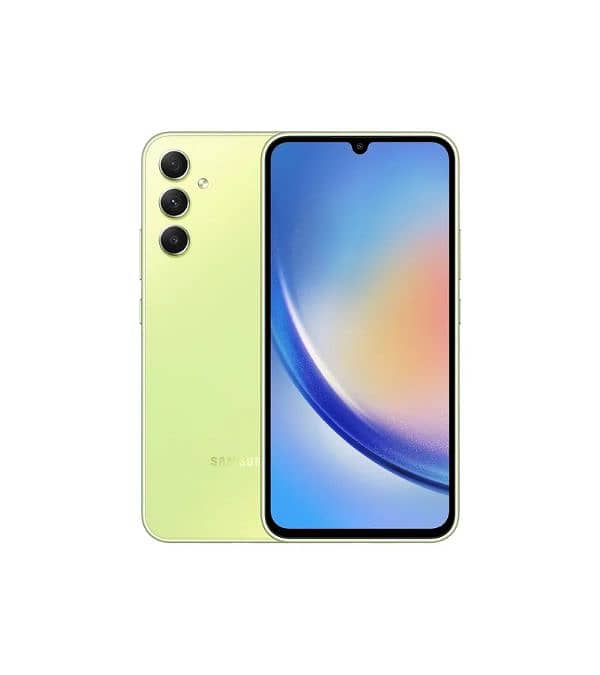 Samsung galaxy A34 5g 8.256 green colour 10by10 13