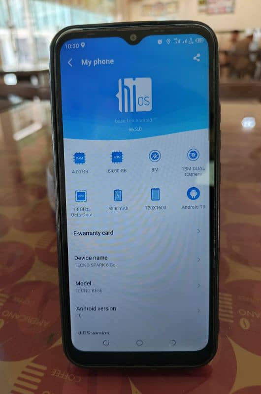 Tecno spark 6 go 4/64 1