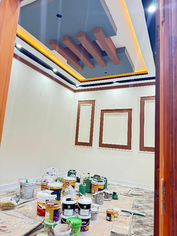 Perfect 200 Square Yards Residential Plot In State Bank Of Pakistan Housing Society For Sale 7