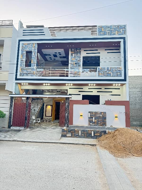 Perfect 200 Square Yards Residential Plot In State Bank Of Pakistan Housing Society For Sale 11