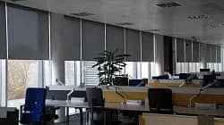 Roller Blinds Window Blinds Wooden Floor Remote control blinds carpet