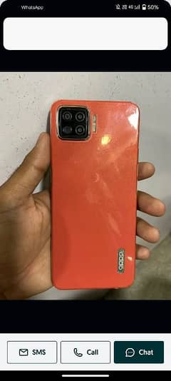 oppo f17 with full box lush condition