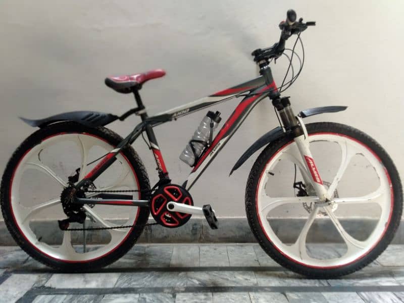 309-6070208 26 size cycle aluminum body aluminum rims in good conditon 0