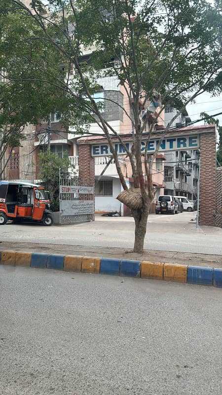 2 cor. Erum centre 3 bed dd. 2 floor flat sale gulshan block 16. iftikhar estate 9