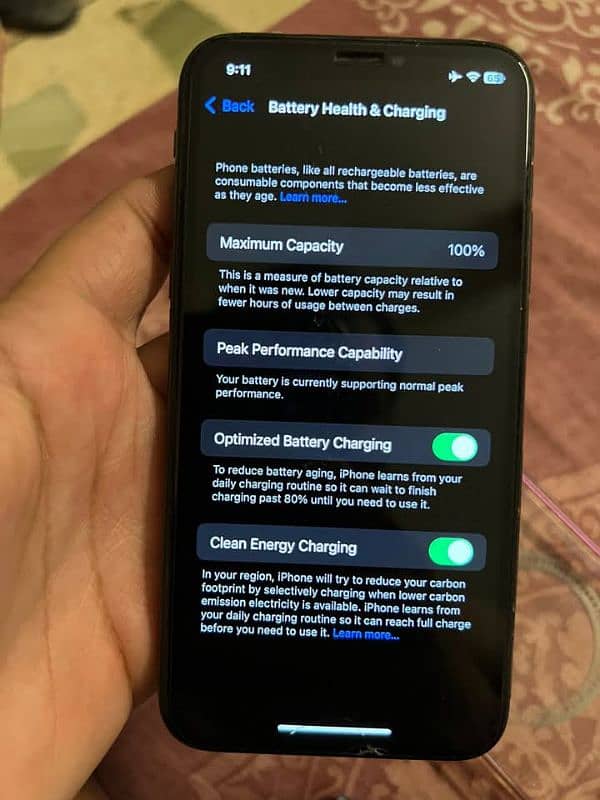 IPHONE X 64 GB ( NON PTA ) 6
