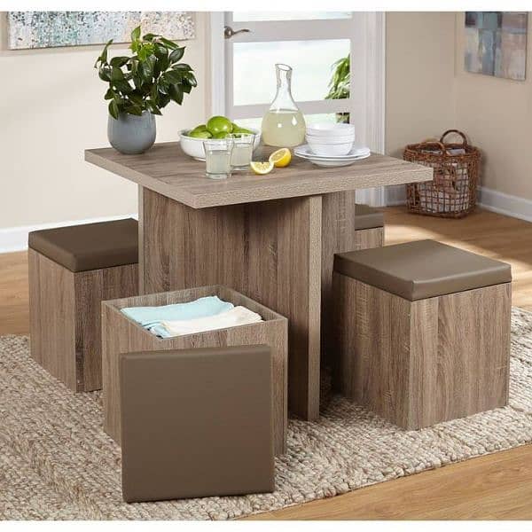 Dinner table with Four chairs 0