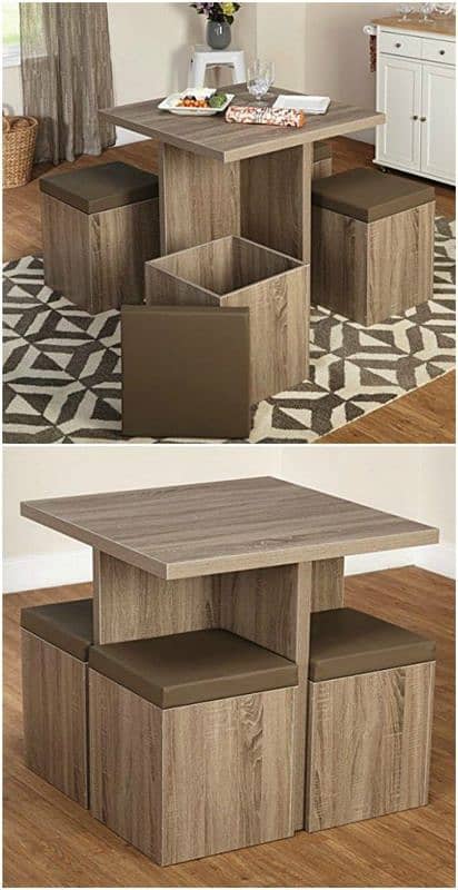Dinner table with Four chairs 2