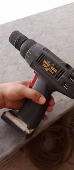 cordless drill.