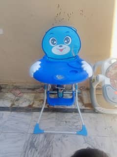 baby sitting and dining chair