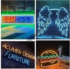 Sign Board|Back Light|3D Letter Boards|Paper Bags|Gift Packaging