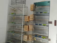2 cages of 4 portion
