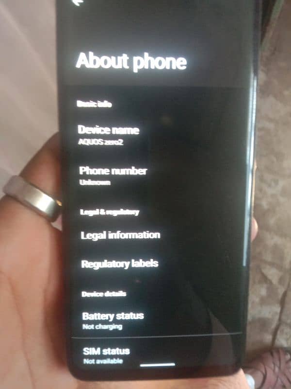 Aquas zero 2 8Gb 256Gb Non PTA online chota sa dot h No shade No Line 4