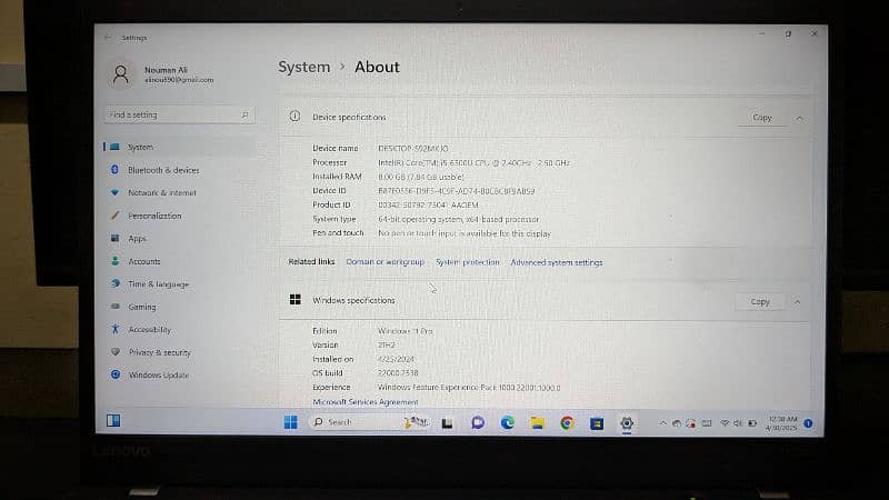 Lenovo Thinkpad | Core i5 6th generation laptop 1