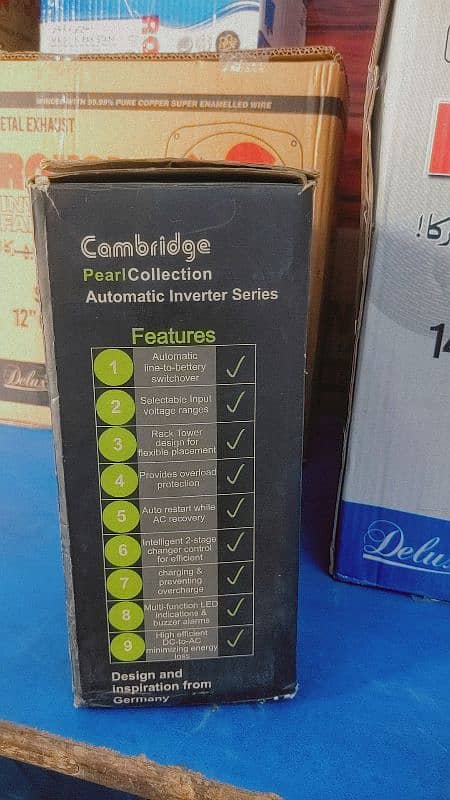 Cambridge 1440 watts double battery ups 7