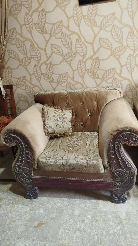 sofa set in good condition 1