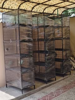 Iron cages in brand new condition