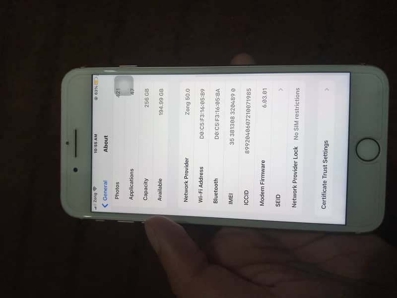 iPhone 7 Plus 256gb 4
