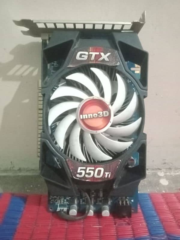 Nvidia GTX 550 Ti 1GB Mint Condition 10