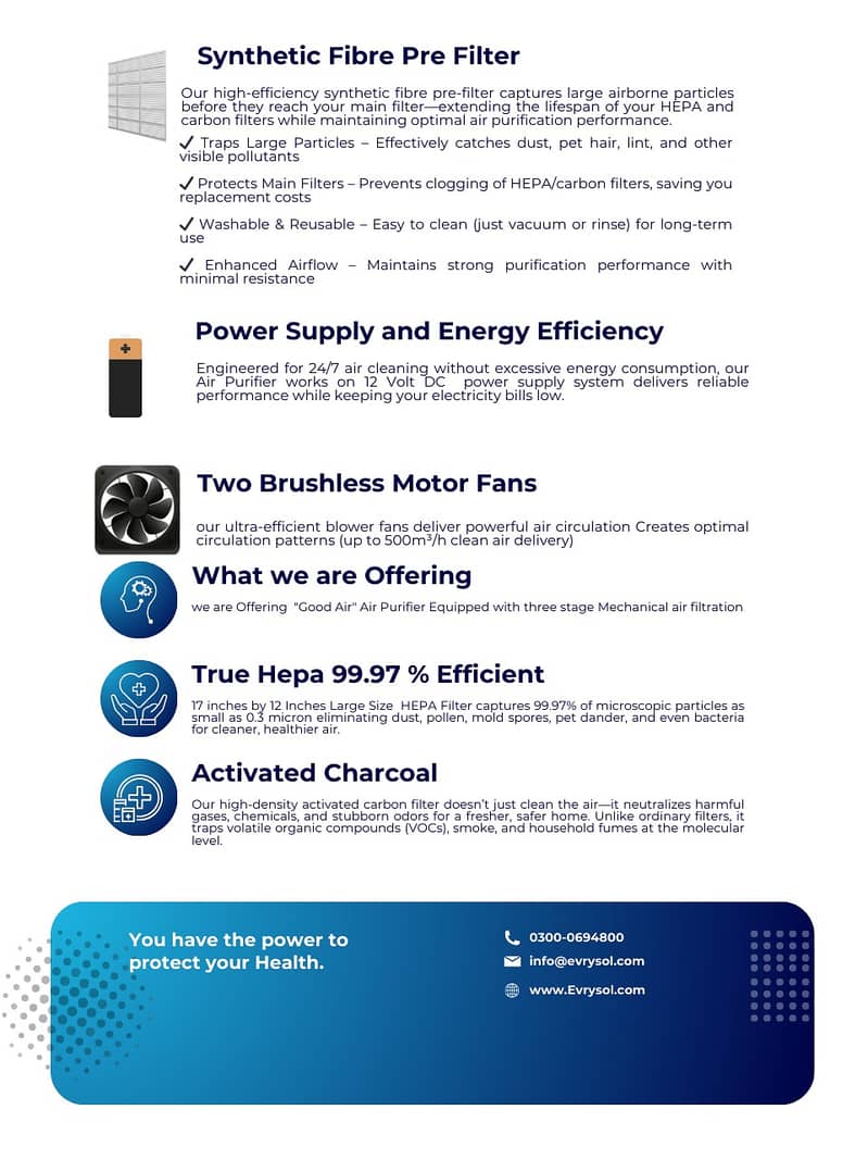 Air Purifier/Clean Air for Less - High Performance Air Purifier 6