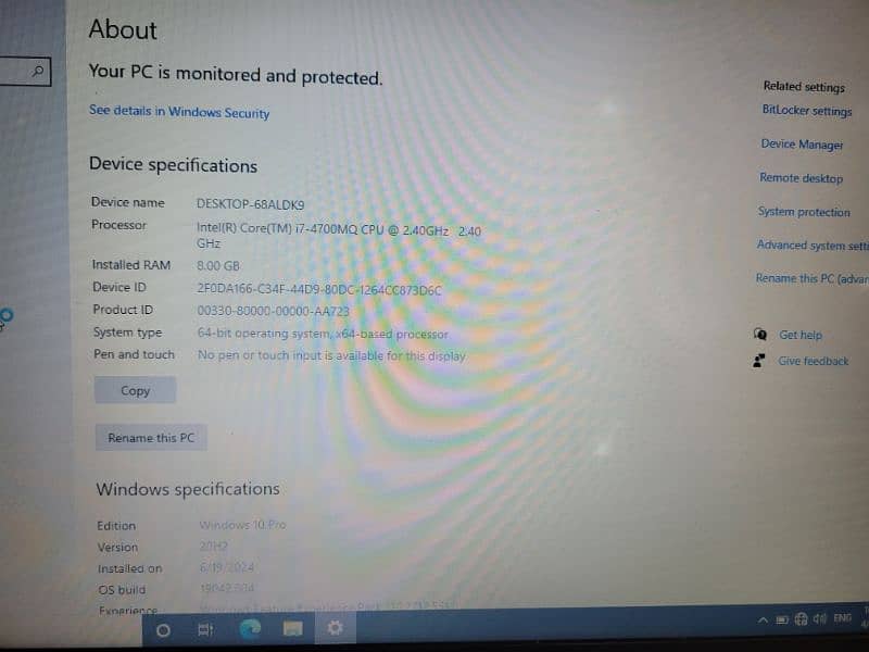 Gaming Laptop HP Envy 15 Core i7 8