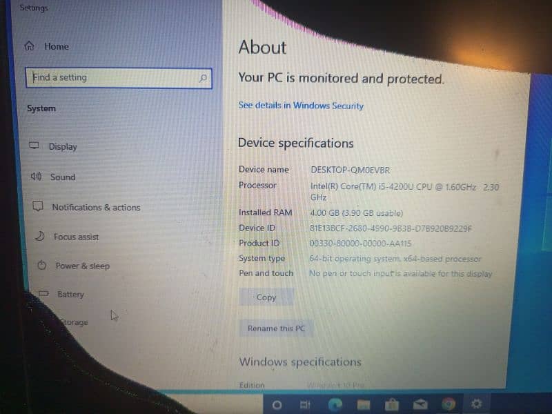 HP elitebook laptop 5