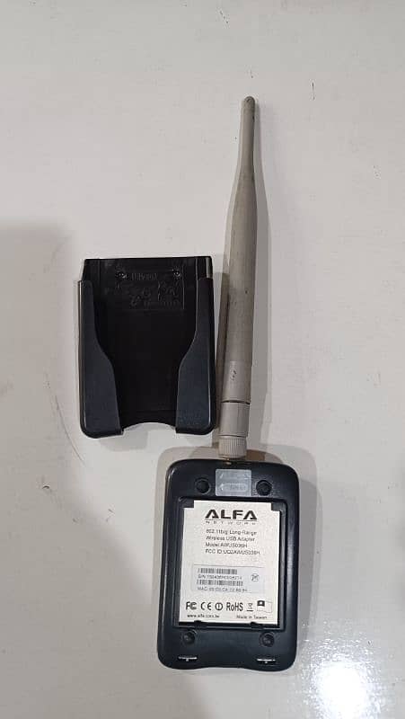 Alfa wifi like new condition very less used 1