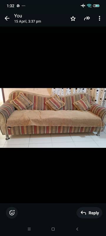5seater sofa set. 2