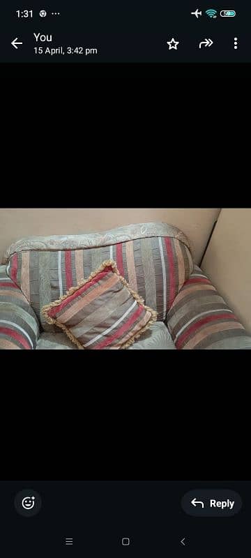 5seater sofa set. 6