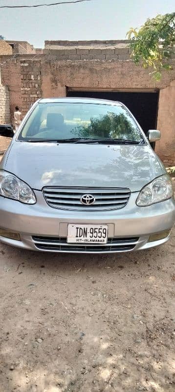 Toyota Corolla ac saloon 2004 modal automatic 0