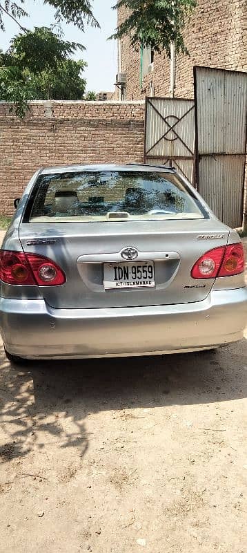 Toyota Corolla ac saloon 2004 modal automatic 1