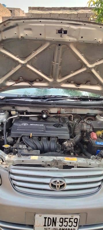 Toyota Corolla ac saloon 2004 modal automatic 7