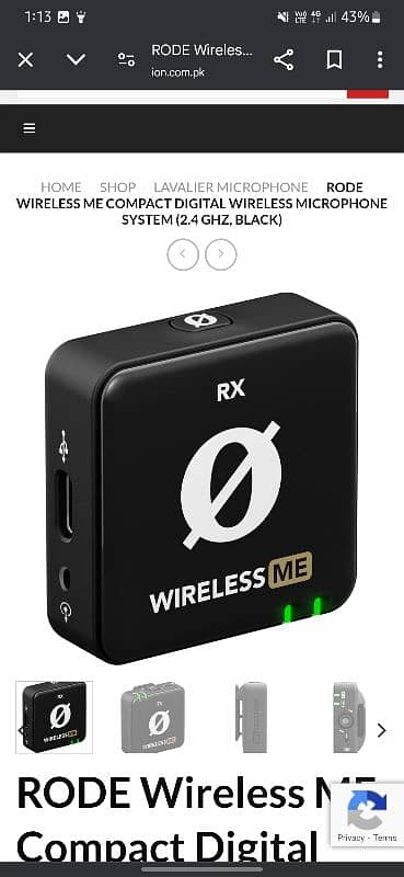 RODE WIRELESS ME 0
