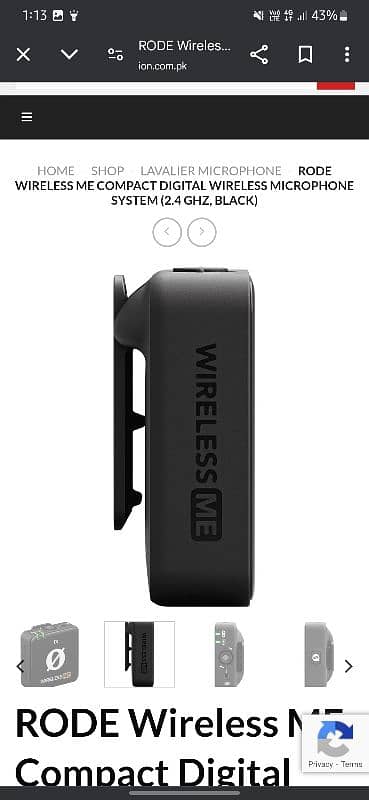 RODE WIRELESS ME 5
