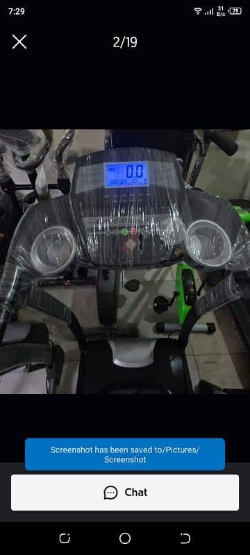 Treadmills(0329-4545517)Gym cycles, Home gym, Ellipticles, Spin bike 6