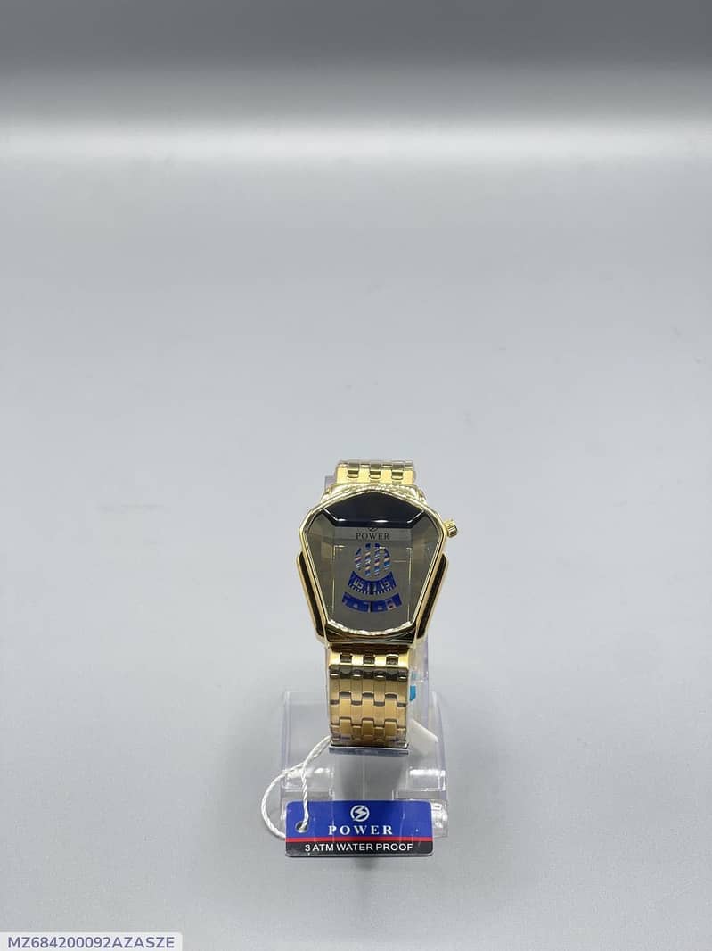 Watch case shape rectangle with chain steel 1
