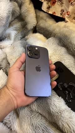 Iphone 14 pro PTA aproved 10by 10 physical plus e sim 128 gb