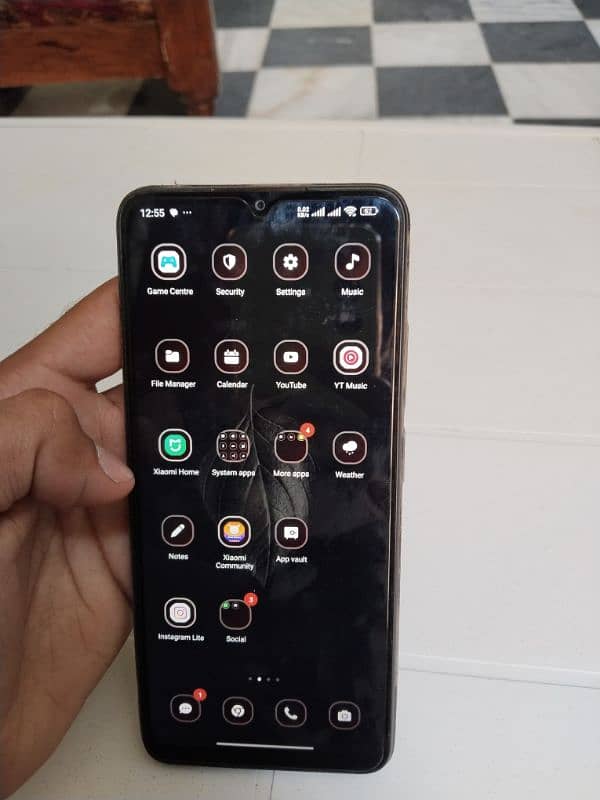 10/10 condition urgent for sale redmi 12c 4+4ram128rom 7