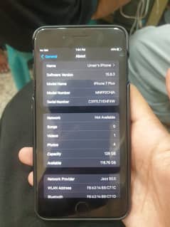 Iphone 7 plus 128gb