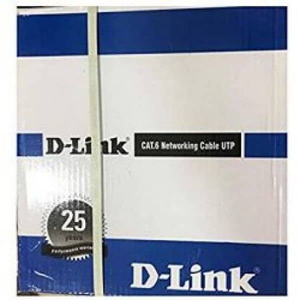 D-Link Cat-6 UTP Cable 104 Meter 0